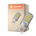 Ledvance Performance LED Capsule Przezroczysty G9 4W 470lm - 827 Bardzo Ciepła Biel | Ściemnianie - Zamienne 40W
