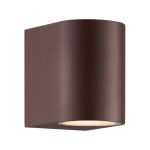 Nordlux Dion Światło Ścienne Aluminium Zardzewiały | Nadaje Się Do 1x GU10