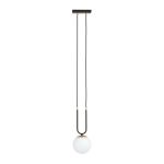 Emibig Lampa Wisząca Glam Stal Czarny | Nadaje Się Do 1x E14 - Max 10W