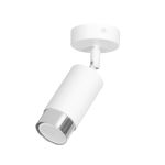 Emibig Lampa sufitowa Hiro Stal Valkoinen | Nadaje Się Do 1x GU10 - Max 10W