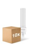 Opakowanie 10x Noxion Lucent PL-C LED 5.2W - 840 Zimna Biel | 2-Piny - Zamienne 18W
