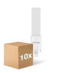 Opakowanie 10x Noxion Lucent PL-S LED 2.8W - 827 Bardzo Ciepła Biel | 2-Piny - Zamienne 5W