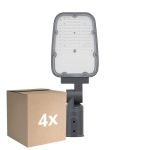 Opakowanie 4x Ledvance Światła uliczne LED Area Value Mały SPD Aluminium Szary 30W 3900lm 160x58D - 730 Ciepła Biel | IP66 - Symetryczny