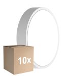 Opakowanie 10x Ledvance LED Bulkhead Okrągła Valkoinen 9.5W 1220lm - 830-840 CCT | 262mm - IP65