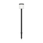 Eglo Kolec Światło Pantete Solar Czarny 7W 840lm - 830 Ciepła Biel | IP65 - Czujnik Ruchu