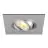 SLV New Tria 75 XL Spot Aluminium Szary Plac | Aukko 75mm - Nadaje Się Do 1x GU10 