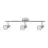 Ledvance LED Spot GU10 Aluminium 3x 3W - 827 Bardzo Ciepła Biel 