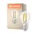 Ledvance Classic LED E27 Gruszka Włókno Przezroczysty 3.4W 470lm - 827 Bardzo Ciepła Biel | Ściemnianie - Zamienne 40W