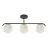 Nordlux Grant Lampa Wisząca Szkło Czarny | Nadaje Się Do 3x E14