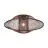 Good&Mojo Lampa sufitowa Maui Bambus Burgundy L | Nadaje Się Do 1x E27 