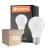 Opakowanie 10x Ledvance Classic LED E27 Gruszka Matowy 4.9W 470lm - 827 Bardzo Ciepła Biel | Zamienne 40W