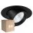 Opakowanie 6x Noxion LED Spot Forza V2 Aluminium Czarny 28/32/36/40W - 3300/3700/4100/4500lm 36D - 930-940-957 CCT | 160mm - Aukko 145mm - Najlepsze Renderowanie Kolorów