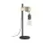 Eglo Lampa Stołowa Townshend Stal Drewno Czarny Brązowy | IP20 - Nadaje Się Do 1x E27 