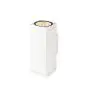 SLV Theo Pro L Up/Down Światło Ścienne Aluminium Valkoinen 20W 2400lm - 827 Bardzo Ciepła Biel | Zewnętrzna - IP65 - Ściemnianie
