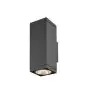 SLV Theo Pro L Światło Ścienne Aluminium Antracyt 10W 1200lm - 827 Bardzo Ciepła Biel | Zewnętrzna - IP65