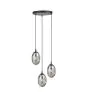 Emibig Lampa Wisząca Astral Stal Czarny | Nadaje Się Do 3x E14 - Max 10W