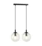 Emibig Lampa Wisząca Cosmo Stal Czarny | Nadaje Się Do 2x E14 - Max 10W