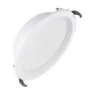 Ledvance LED Downlight Comfort Opal Aluminium Valkoinen 30W 3600lm 180D - 930-940 CCT | 215mm - Aukko 200mm - IP44 - Najlepsze Renderowanie Kolorów - Zigbee Ściemnianie 