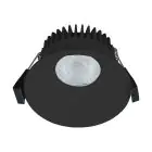 Nordlux Downlight Albric Aluminium Czarny 8W 590lm 38D - 927 | 90mm - IP44 - Najlepsze Renderowanie Kolorów - Ściemnianie