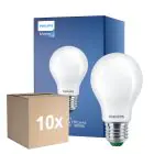 Opakowanie 10x Philips MASTER LED Żarówka Ultra Efficient E27 Gruszka Matowy 7.3W 1535lm - 840 Zimna Biel | Zamienne 100W